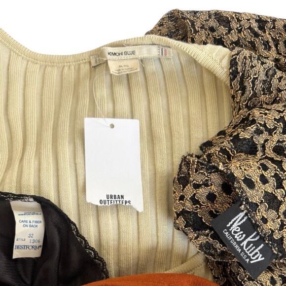 90'S VTG. 4 PC. WHIMSYGOTH COTTAGE DRESS TOP BUNDLE M/L - Picture 7 of 7